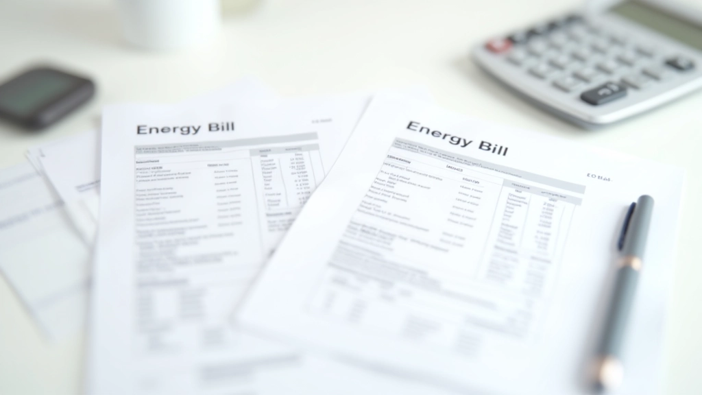 Comparaison visuelle de deux factures énergétiques côte à côte